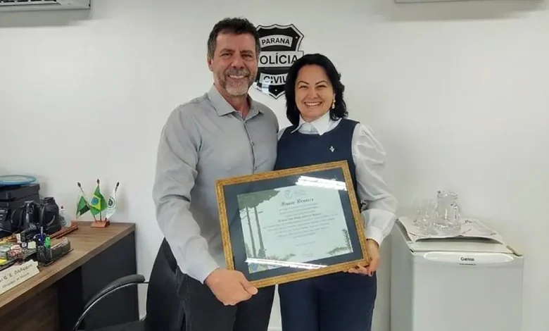 delegado adao claudia Menção Honrosa