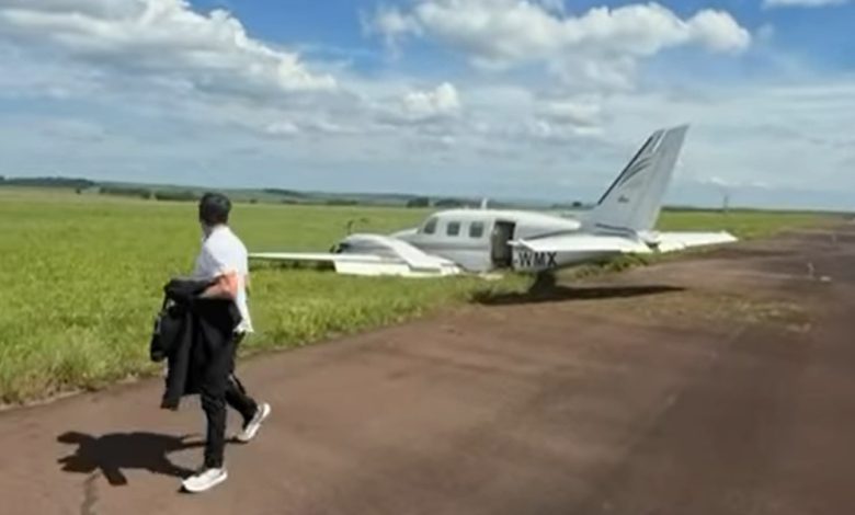 Avião com conhecido advogado faz pouso forçado no Aeroporto de Maringá 1 acidente aereo Avião com conhecido advogado faz pouso forçado no Aeroporto de Maringá