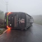 onibus garcia Tombamento de ônibus da Viação Garcia deixa feridos em Mandaguari
