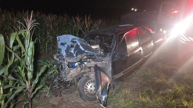 Motorista morre após dirigir na contramão e bater de frente contra caminhão na PR-323 2 Foto de Motorista morre após dirigir na contramão e bater de frente contra caminhão na PR-323
