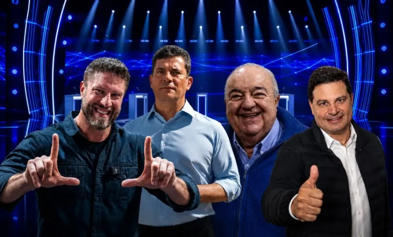 requiao moro greca sandro Moro lidera com 39%, Requião tem 18%, Greca 12% e Sandro 7%