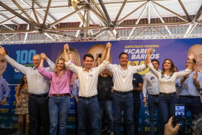 RB Lancamento02 Ricardo Barros lança candidatura com casa cheia em Maringá