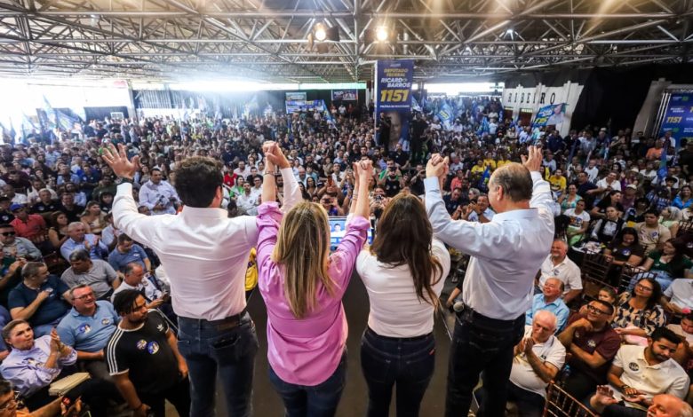 RB Lancamento03 Ricardo Barros lança candidatura com casa cheia em Maringá