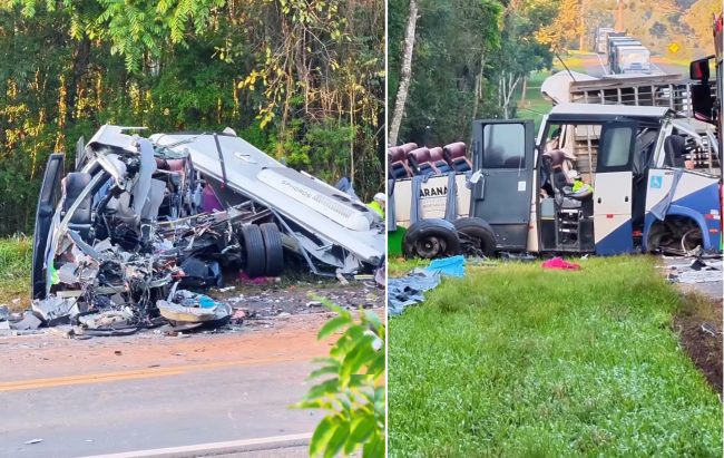 acidente br 373 parana Policia Rodoviária Federal confirma 23 mortes na BR 373