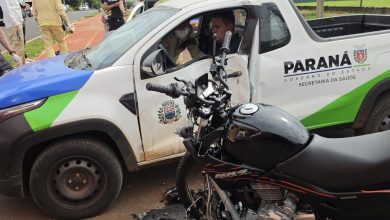 Foto de Colisão violenta entre Falcon e veículo da Prefeitura de Floresta termina com dois feridos