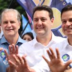 IMG 5636 Governador Ratinho Junior, Ulisses Maia e Sandro Alex demonstram força política em Maringá