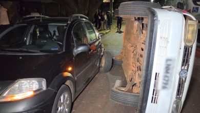 Foto de Motorista tenta evitar colisão com ônibus do transporte coletivo e sofre acidente