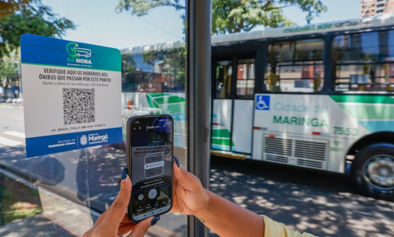 onibus 1 Passageiros do transporte coletivo podem consultar horários de ônibus por QR Code e WhatsApp
